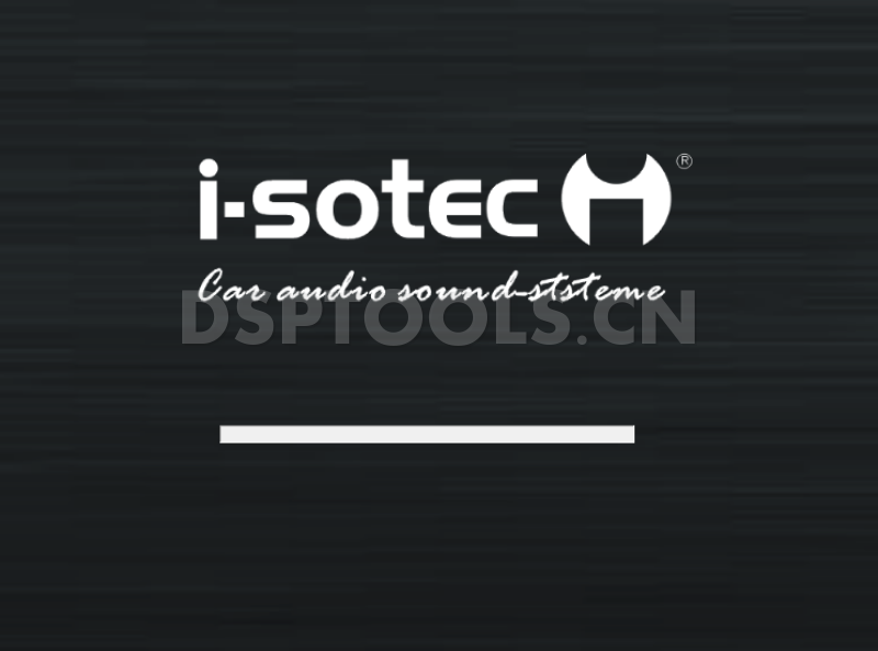 艾索特i-sotecH8的专用电脑DSP调音软件