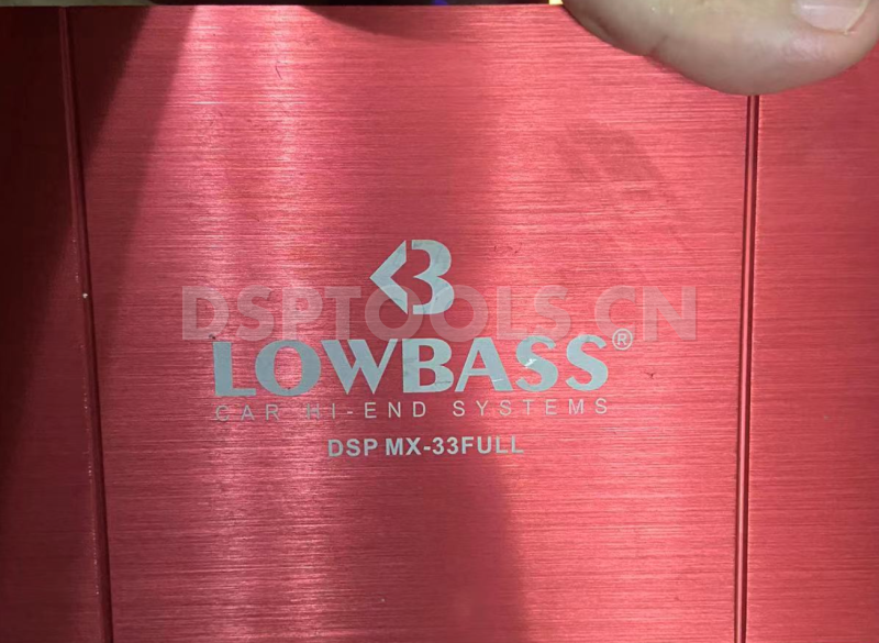 洛贝斯LOWBASSMX-33FULL的专用电脑DSP调音软件