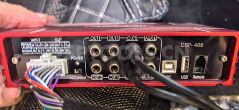 麦特仕Mdntoish DSP-406的专用电脑DSP调音软件