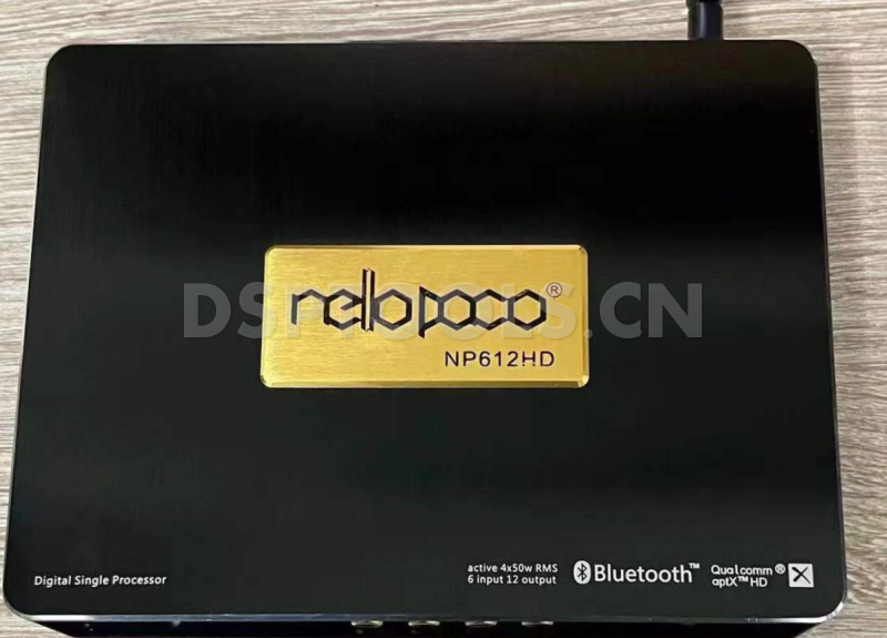 尼诺帕克Nellopaco NP612HD的专用电脑DSP调音软件