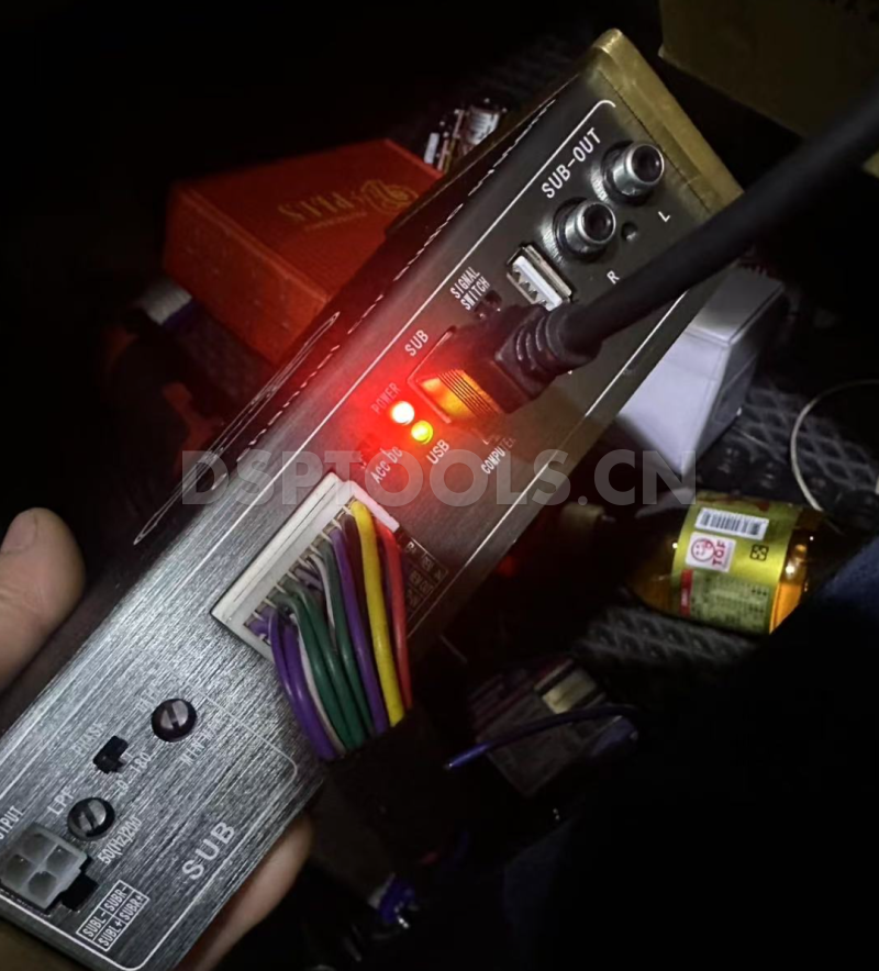 RYVAL 6channel的专用电脑DSP调音软件