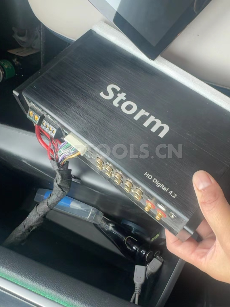 Storm HD Digital 4.2的专用电脑DSP调音软件