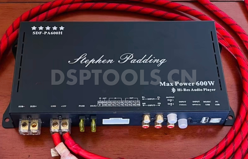 斯蒂芬帕丁StephenPadding PA600H的专用电脑DSP调音软件