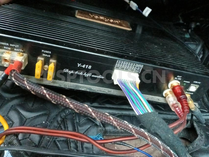 优源YoRyan Y-418的专用电脑DSP调音软件