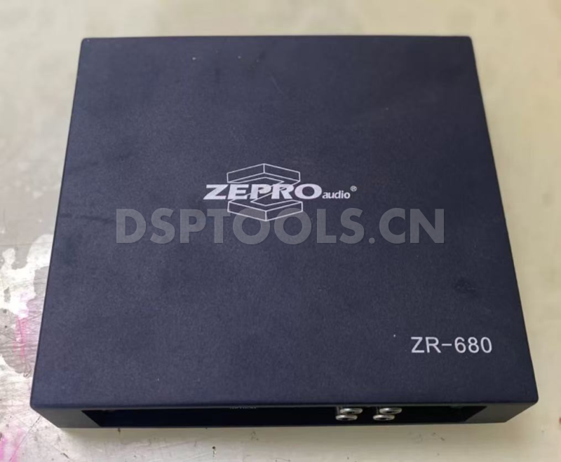 思普ZePro ZR-680的专用电脑DSP调音软件