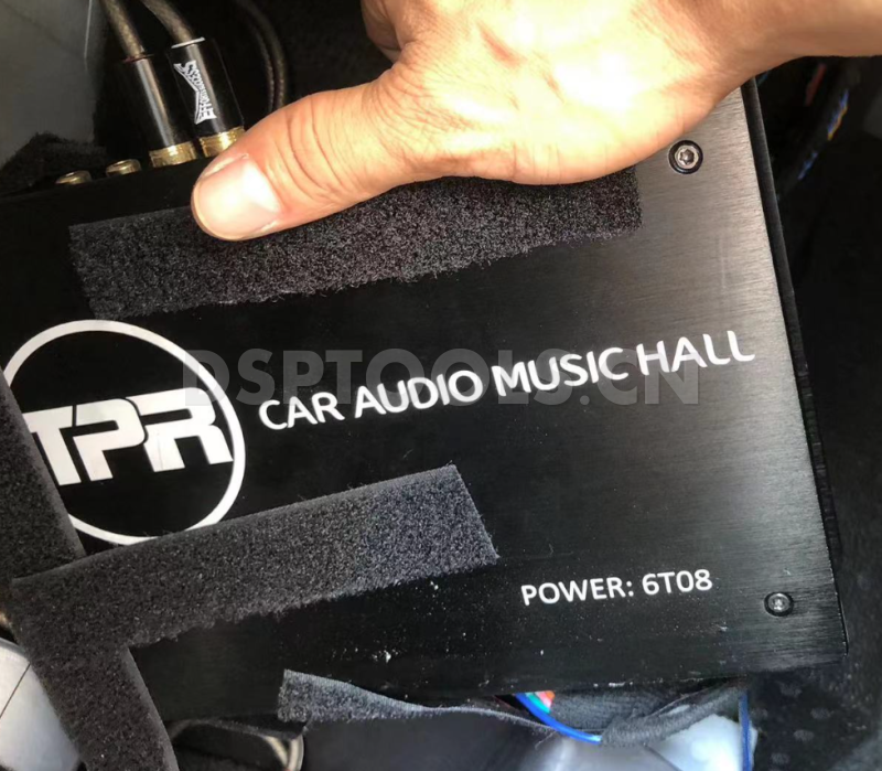 TPR 6T08的专用电脑DSP调音软件